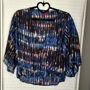 5/48 Multicolor Abstract Women's Blouse